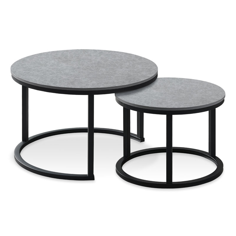 Creu Coffee Table Makes use of Geometry With Bent Steel Sheets